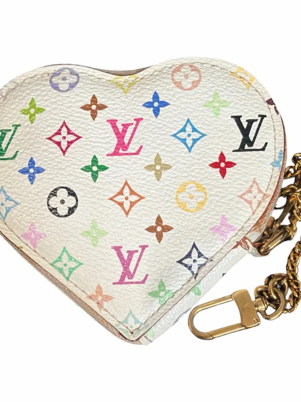 Louis Vuitton heart shaped